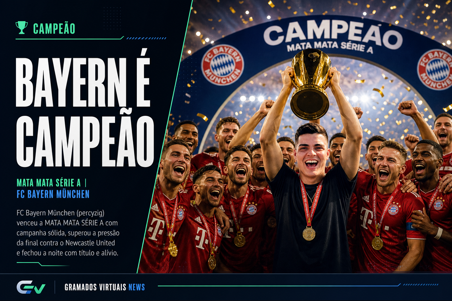 Campeão da MATA MATA SÉRIE A: FC Bayern München