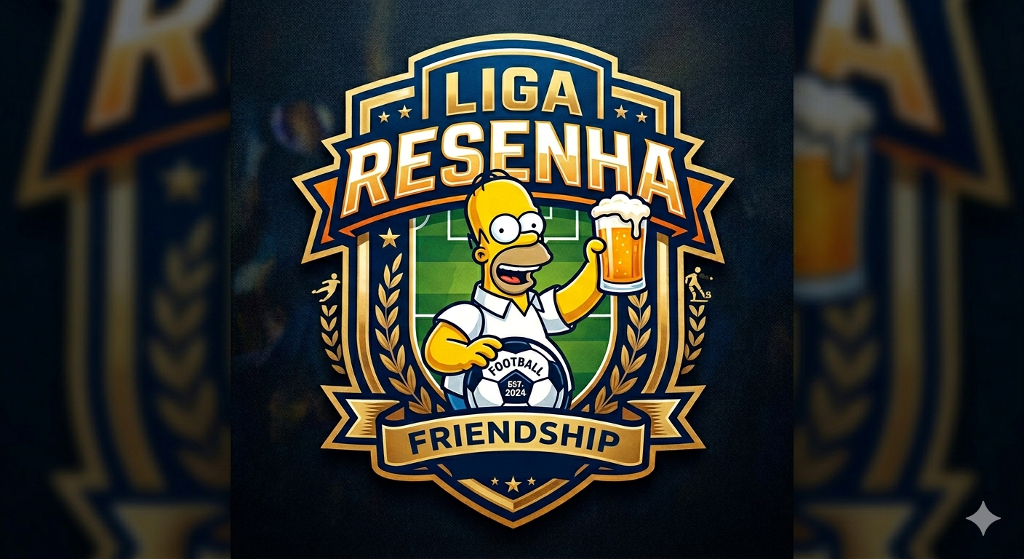 Logo da liga LIGA RESENHA